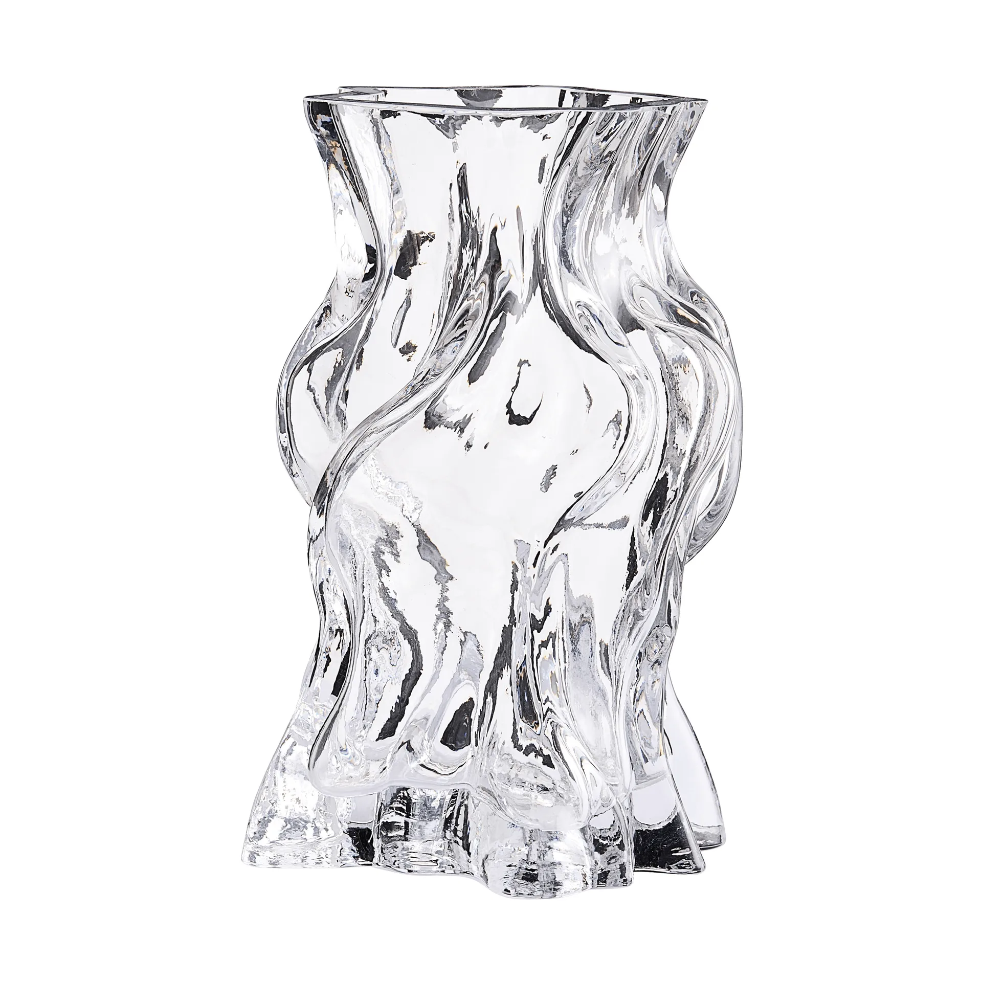 Vena vase, M, transparent AYTM