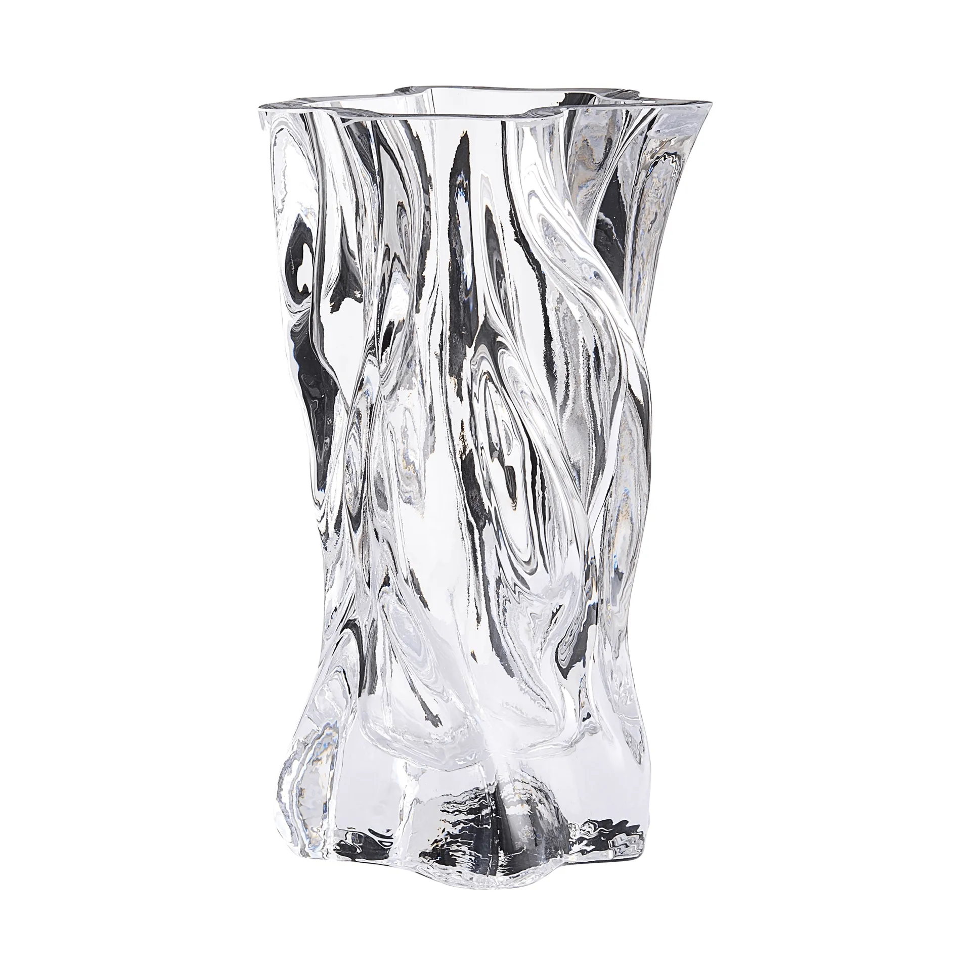 Vena vase, S, transparent AYTM