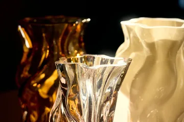 Vena vase - S, transparent - AYTM