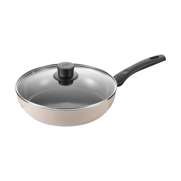 Ballarini Ledro poêle céramique avec couvercle en verre - 28 cm - Ballarini