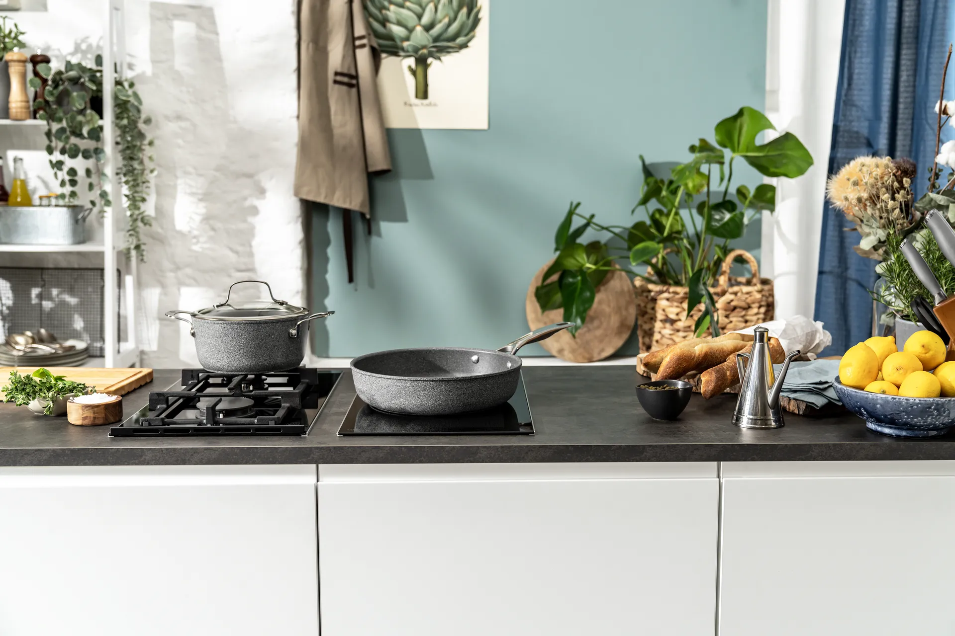 Marmite céramique antiadhésive Ledro avec couvercle en verre Ballarini, 24 cm Ballarini