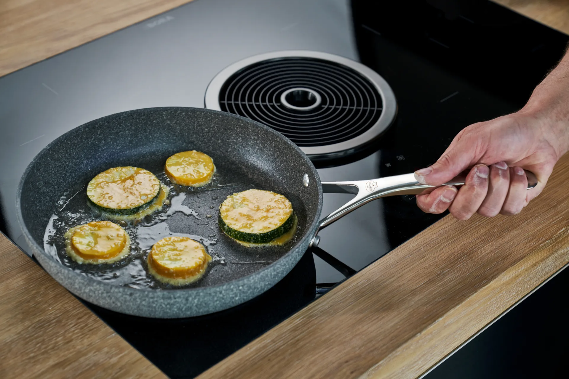 Marmite céramique antiadhésive Ledro avec couvercle en verre Ballarini, 28 cm Ballarini