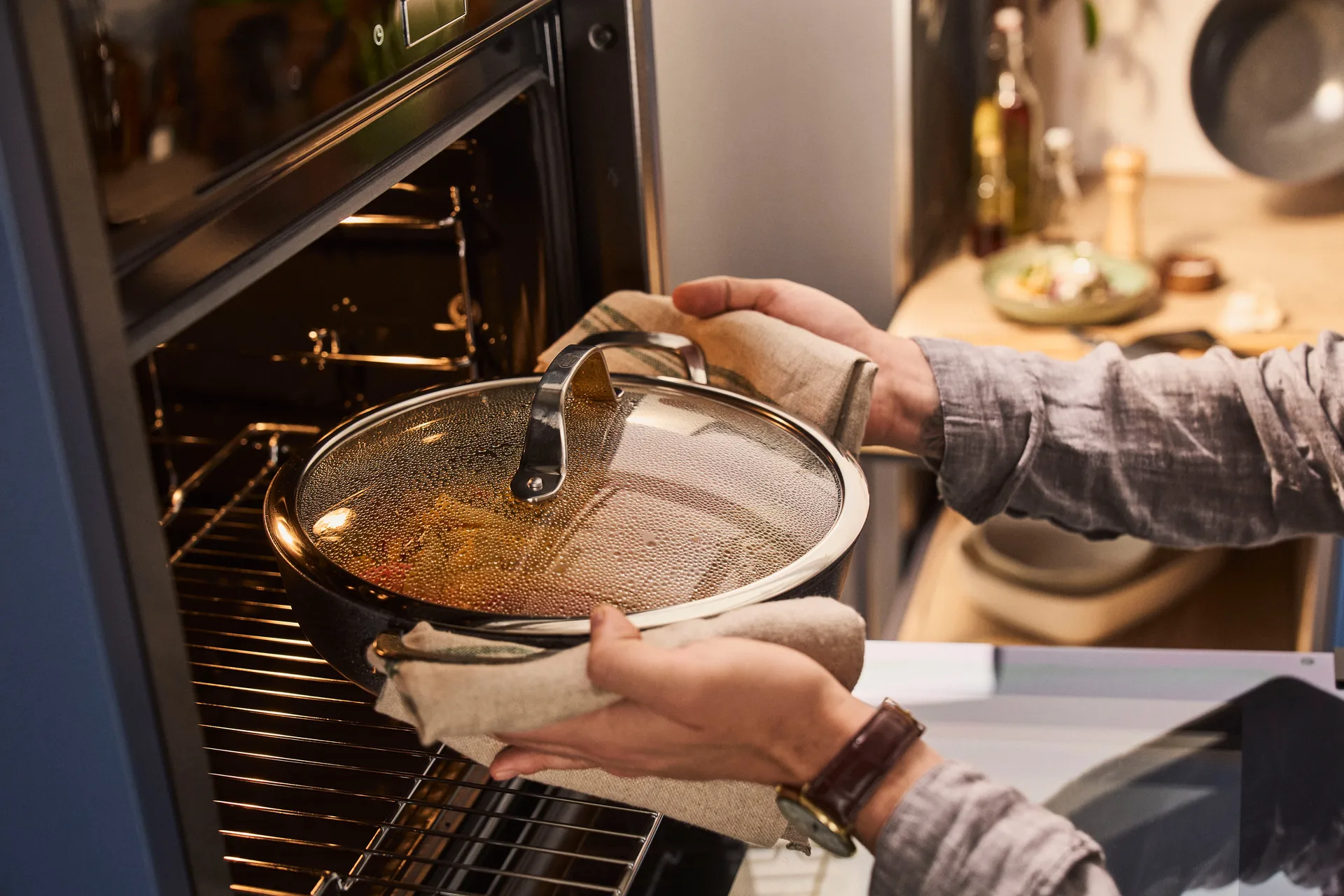 Wok céramique Ceramic Granit Salina Ballarini, 28 cm Ballarini