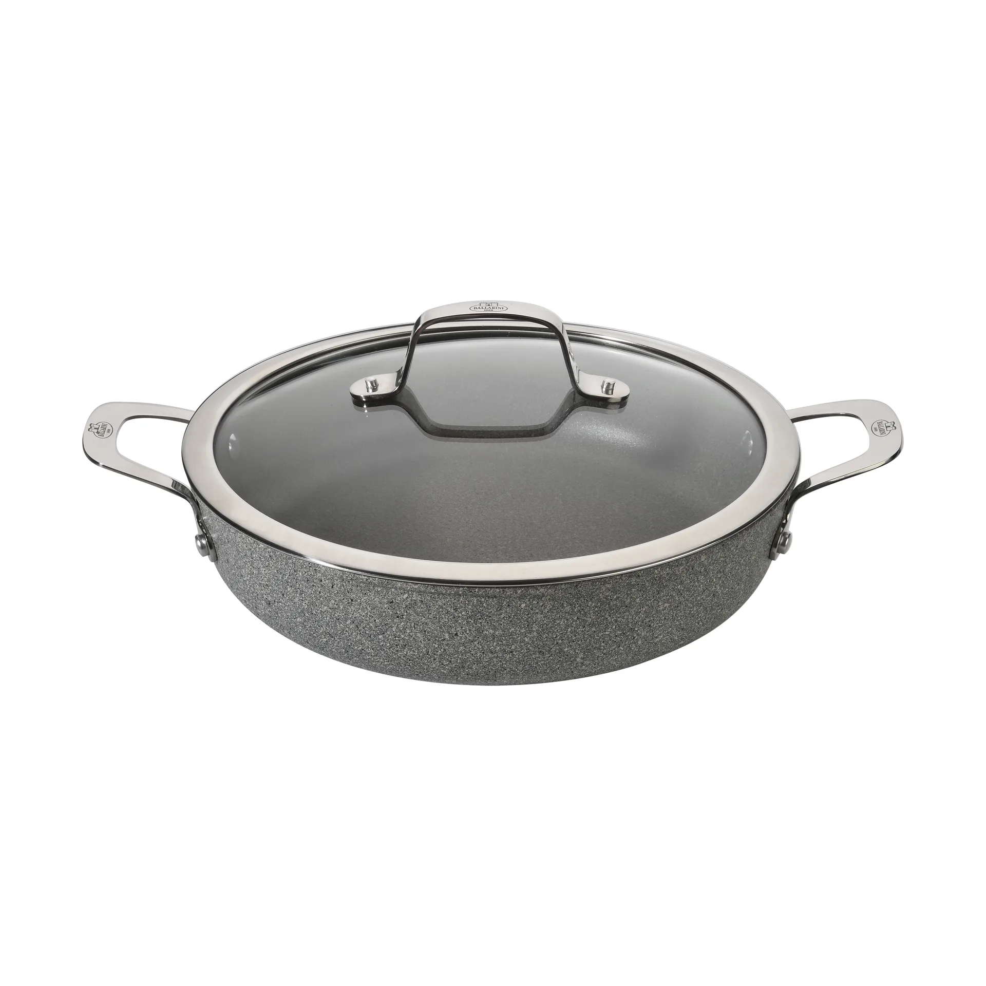 Wok céramique Ti-X Granit Salina Ballarini, 28 cm Ballarini