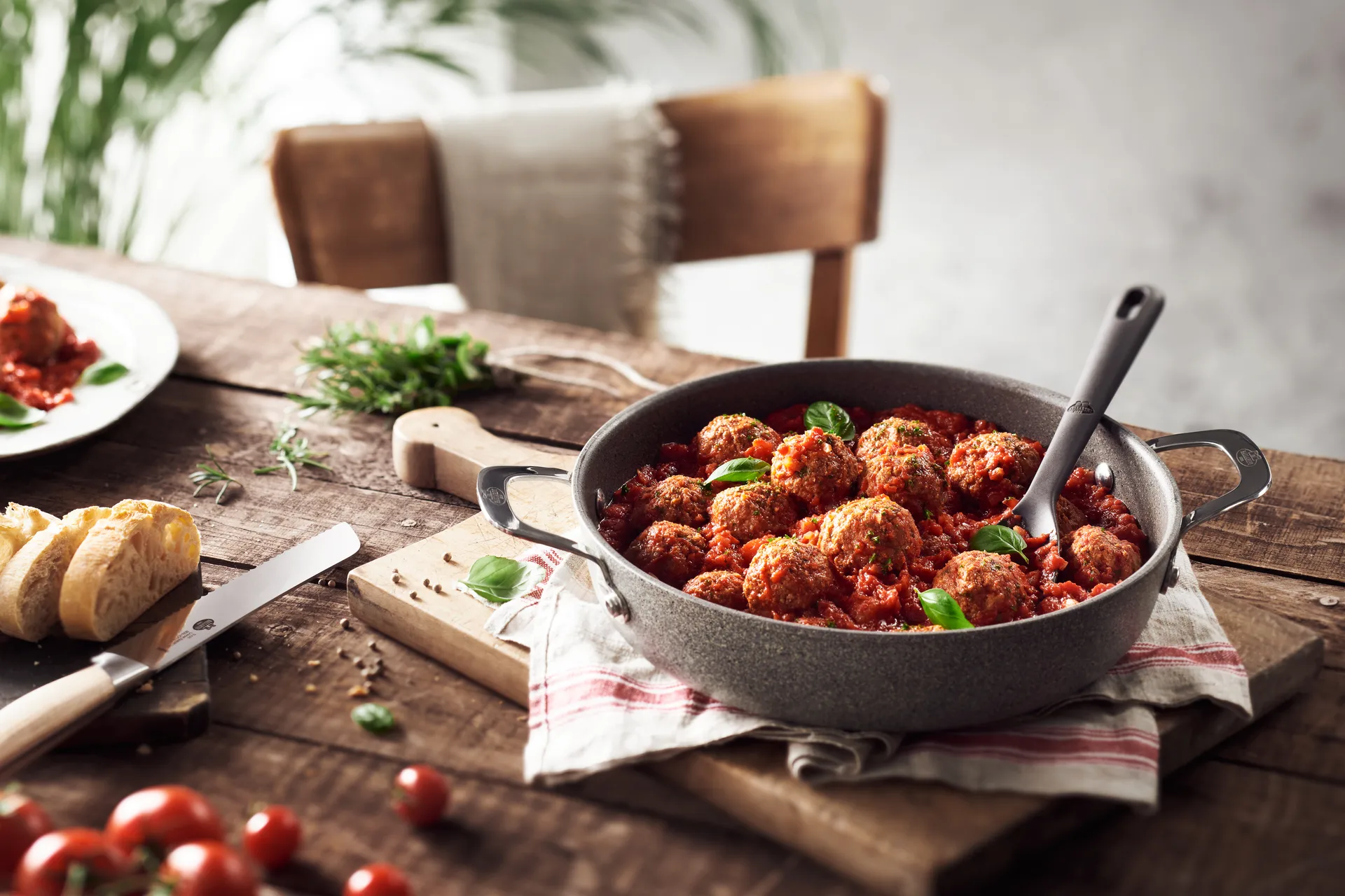 Wok céramique Ti-X Granit Salina Ballarini, 28 cm Ballarini