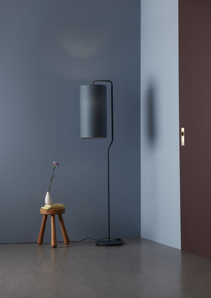 Abat-jour Bender laine Ø27 cm, Bleu Belid