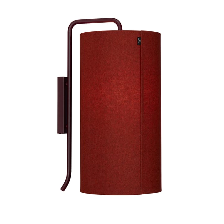Abat-jour Bender laine Ø27 cm - Rouge rouille - Belid