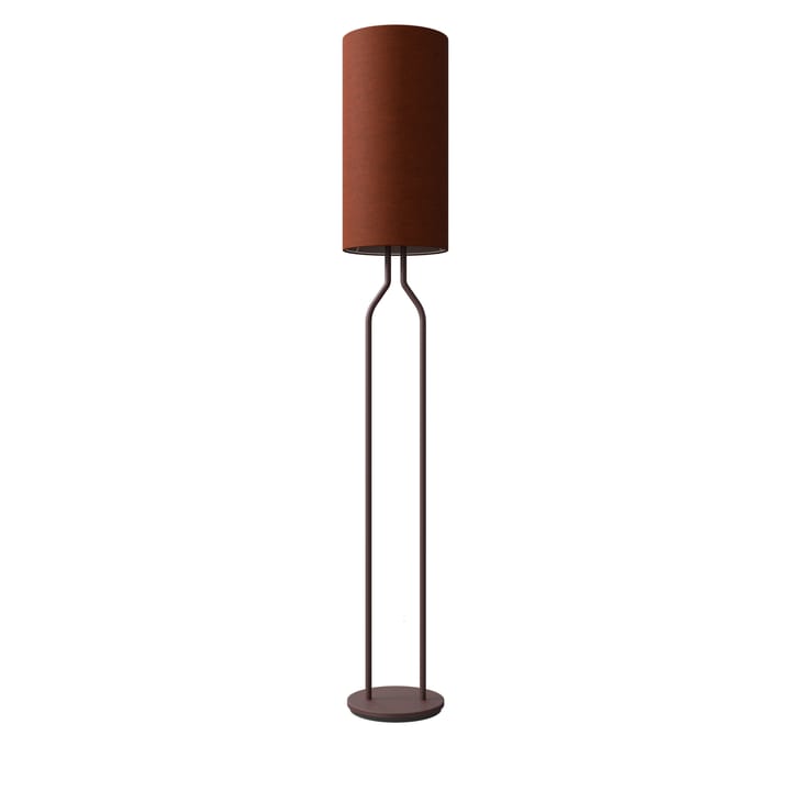 Abat-jour Bender laine Ø27 cm, Rouge rouille Belid
