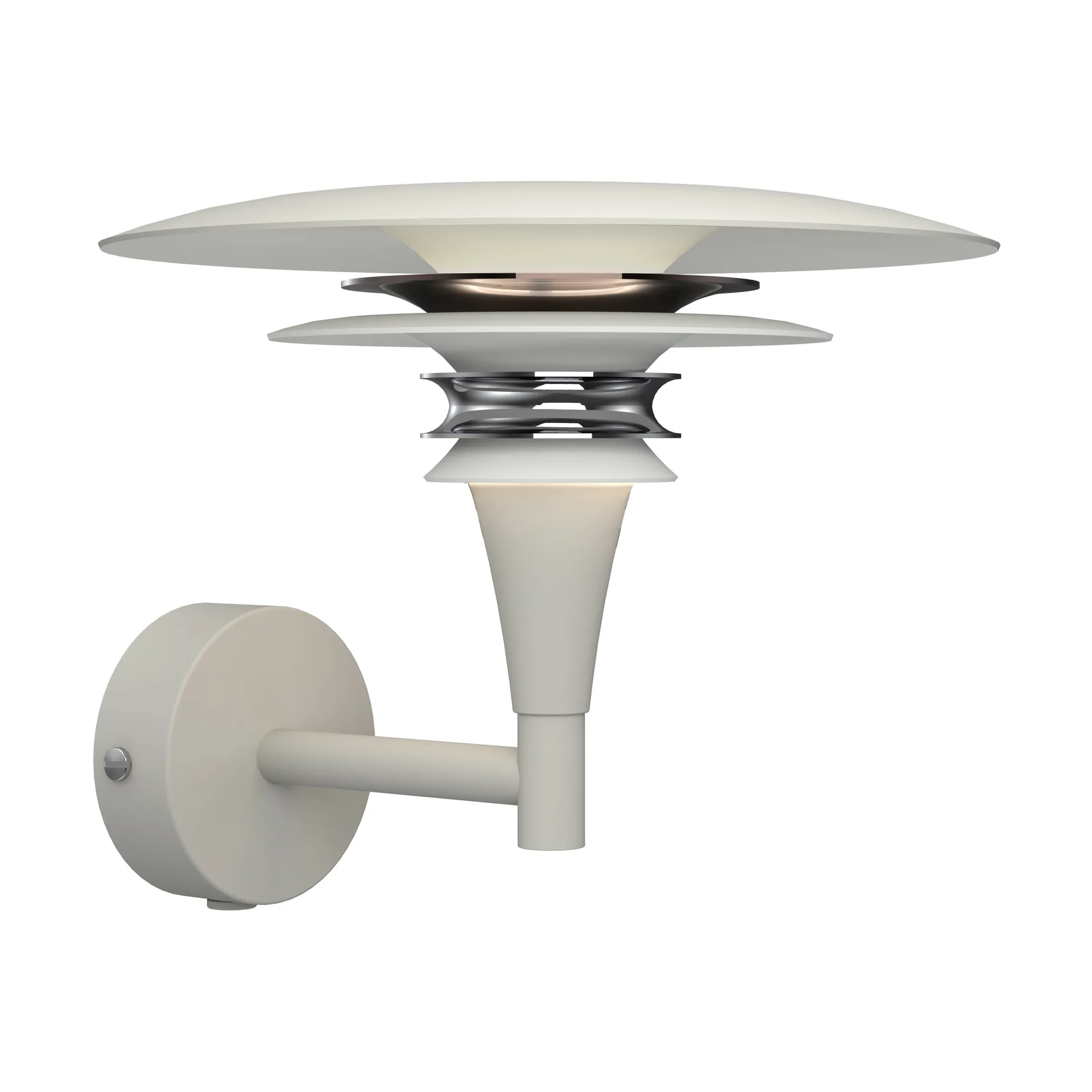 Applique Diablo Ø20 cm, Sable-bronze métallique Belid