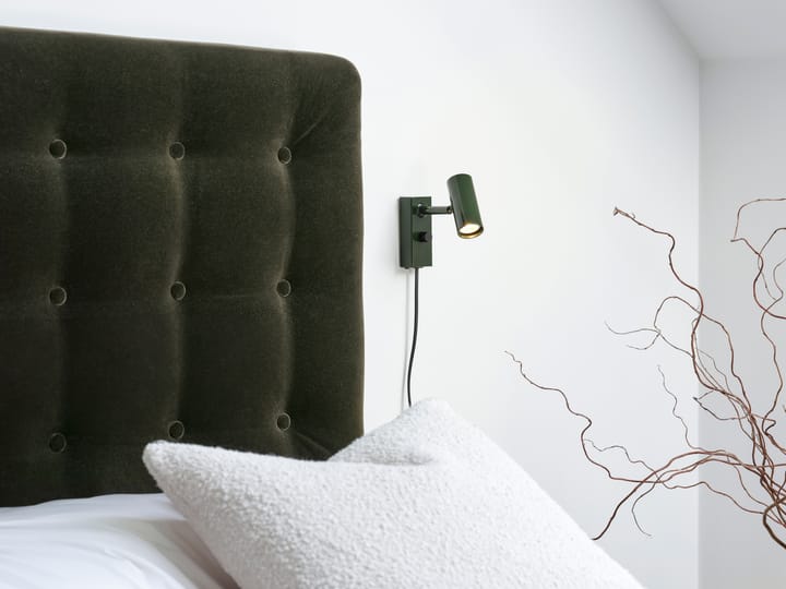 Applique murale Cato, Forêt verte brillant-mat noir Belid