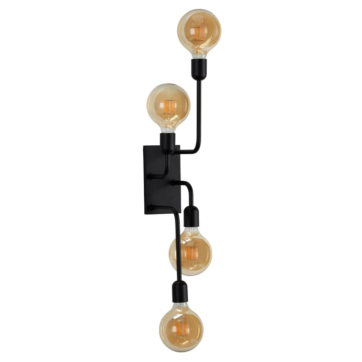 Applique murale Regal XL installation fixe, Noir Belid