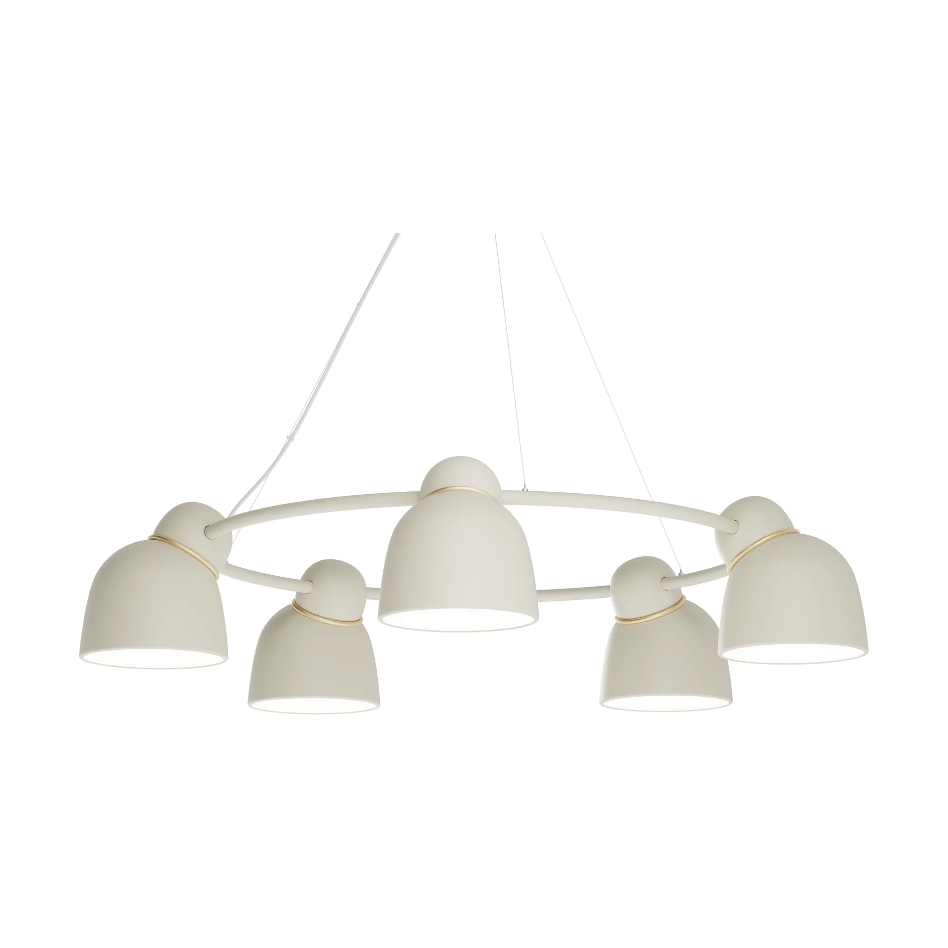 Chandelier Bird Ø95,3 cm, Sand-laiton Belid