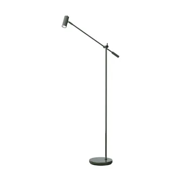 Lampadaire Cato 134 cm - Forêt verte brillant-mat noir - Belid