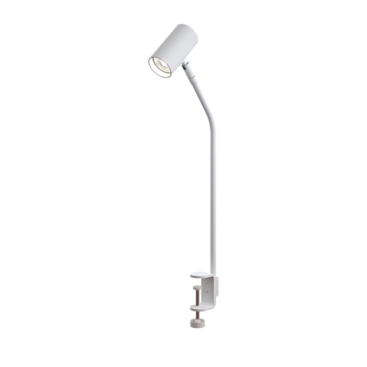 Lampe de table avec pince Tyson Ø15,5 cm - Structure blanche - Belid