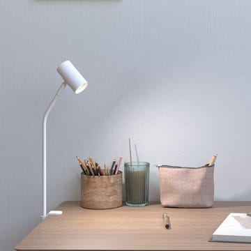 Lampe de table avec pince Tyson Ø15,5 cm - Structure blanche - Belid
