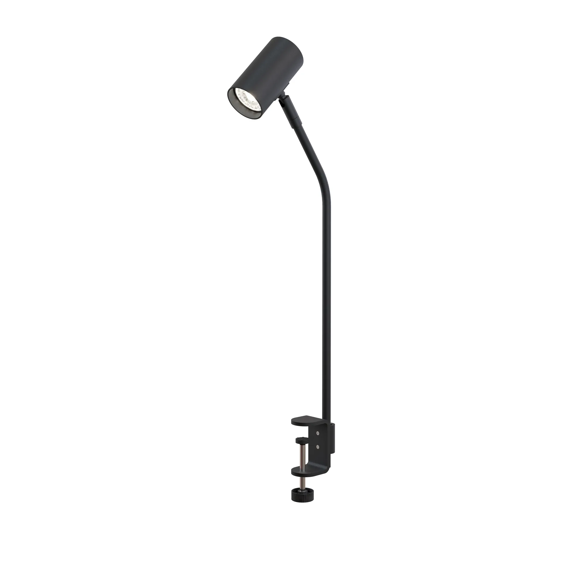 Lampe de table avec pince Tyson Ø15,5 cm, Structure noire Belid