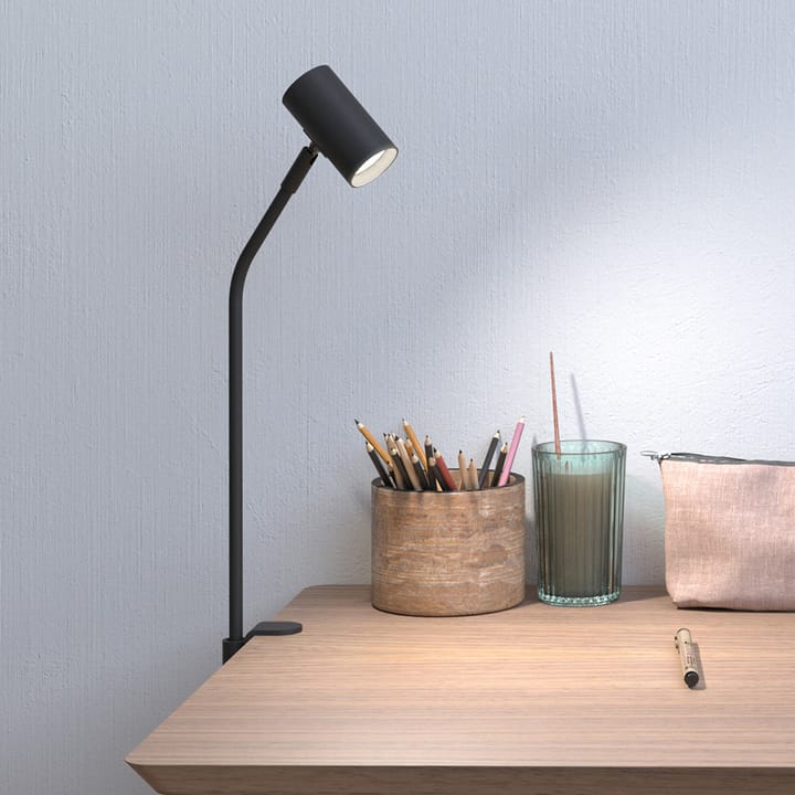Lampe de table avec pince Tyson Ø15,5 cm - Structure noire - Belid