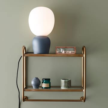 Lampe de table Buddy verre opale - Azurite (bleu) - Belid