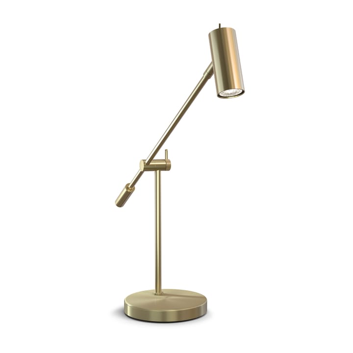 Lampe de table Cato 48,5 cm - Laiton poli à blanc - Belid
