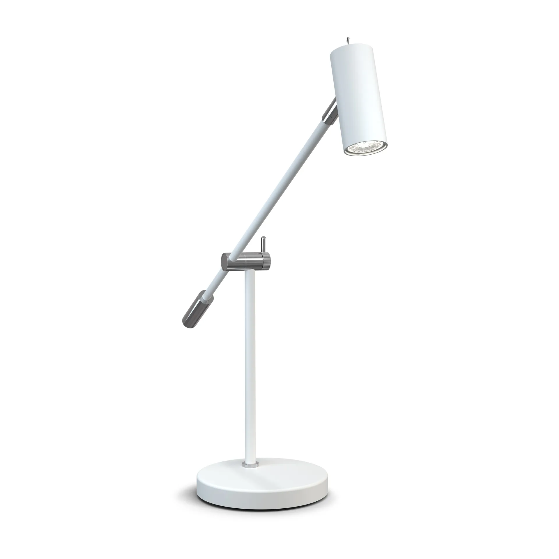Lampe de table Cato 48,5 cm, Mat Blanc Belid