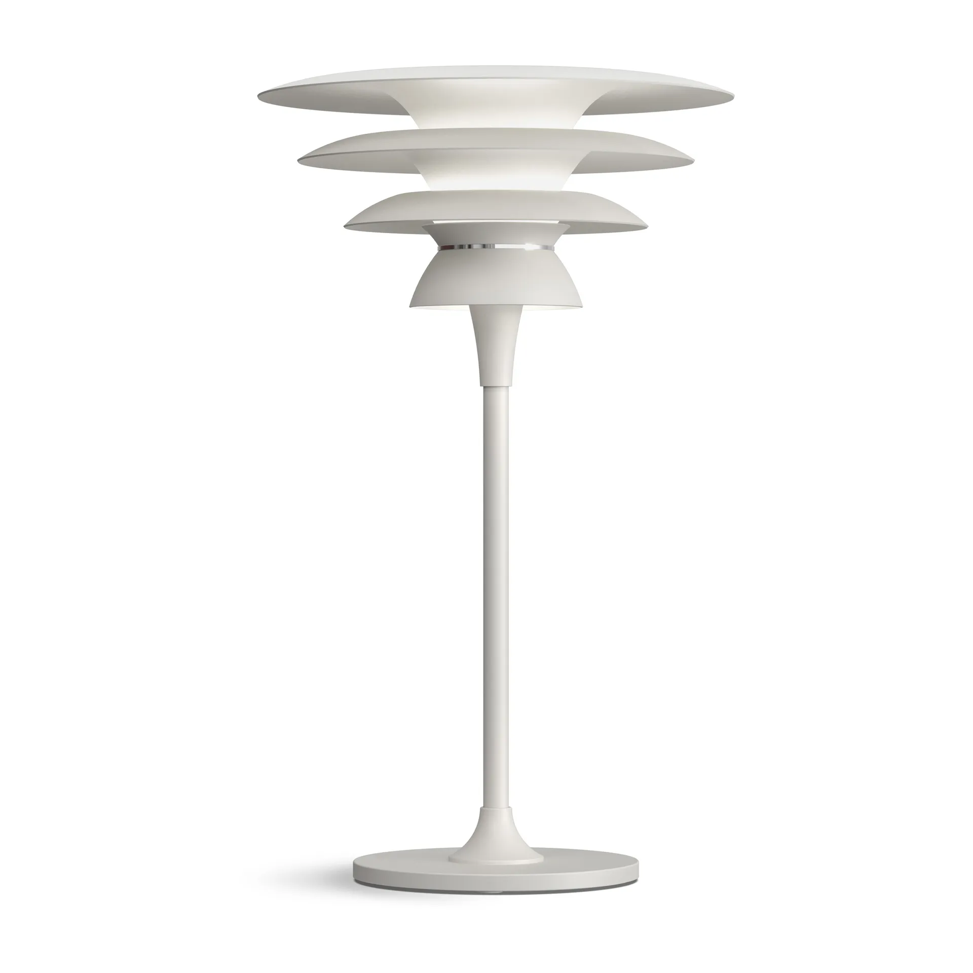 Lampe de table DaVinci Ø30 cm, Blanc mat Belid