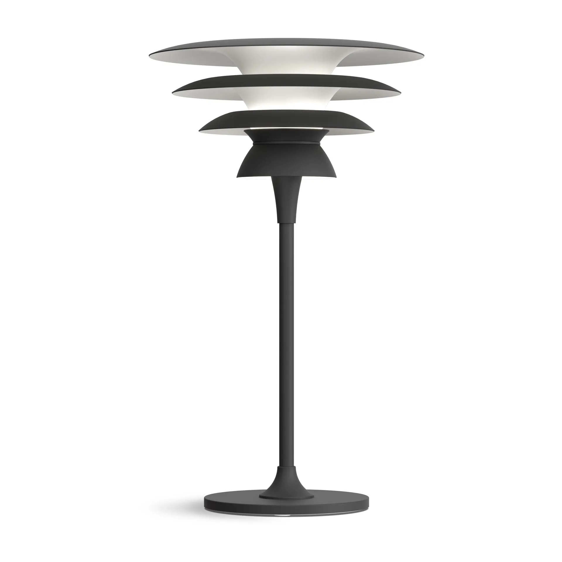 Lampe de table DaVinci Ø30 cm, Noir mat Belid