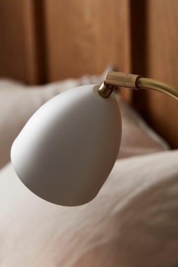 Lampe de table Deluxe - blanc, laiton - Belid