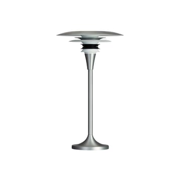 Lampe de table Diablo Ø20 cm - Aluminium mat-noir mat - Belid
