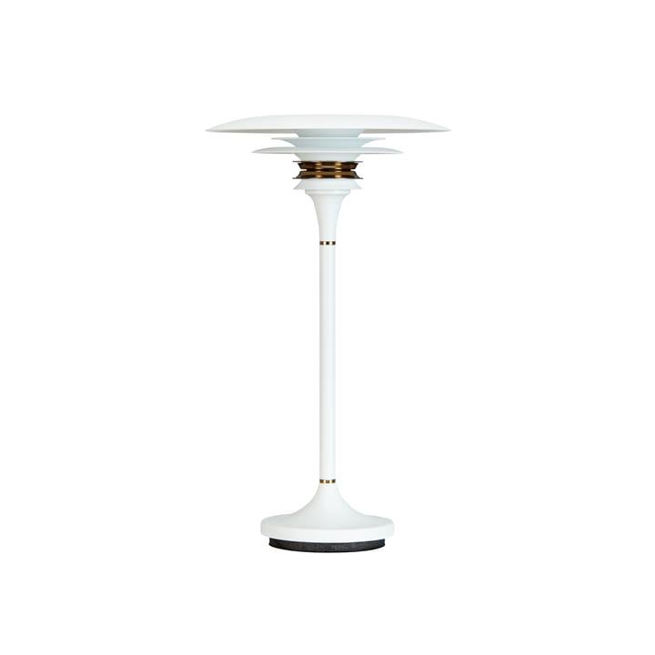 Lampe de table Diablo Ø20 cm - Blanc-laiton - Belid