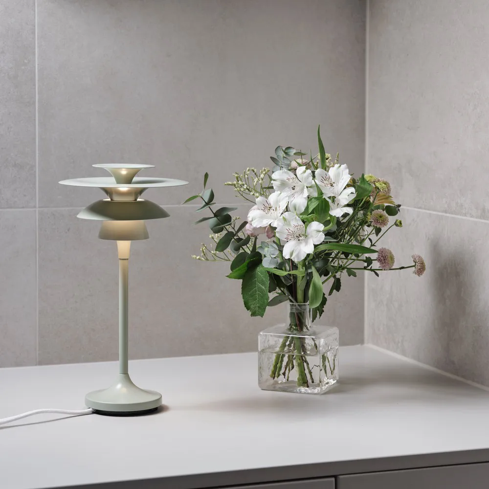 Lampe de table Picasso 34,8 cm, Soft salvia Belid