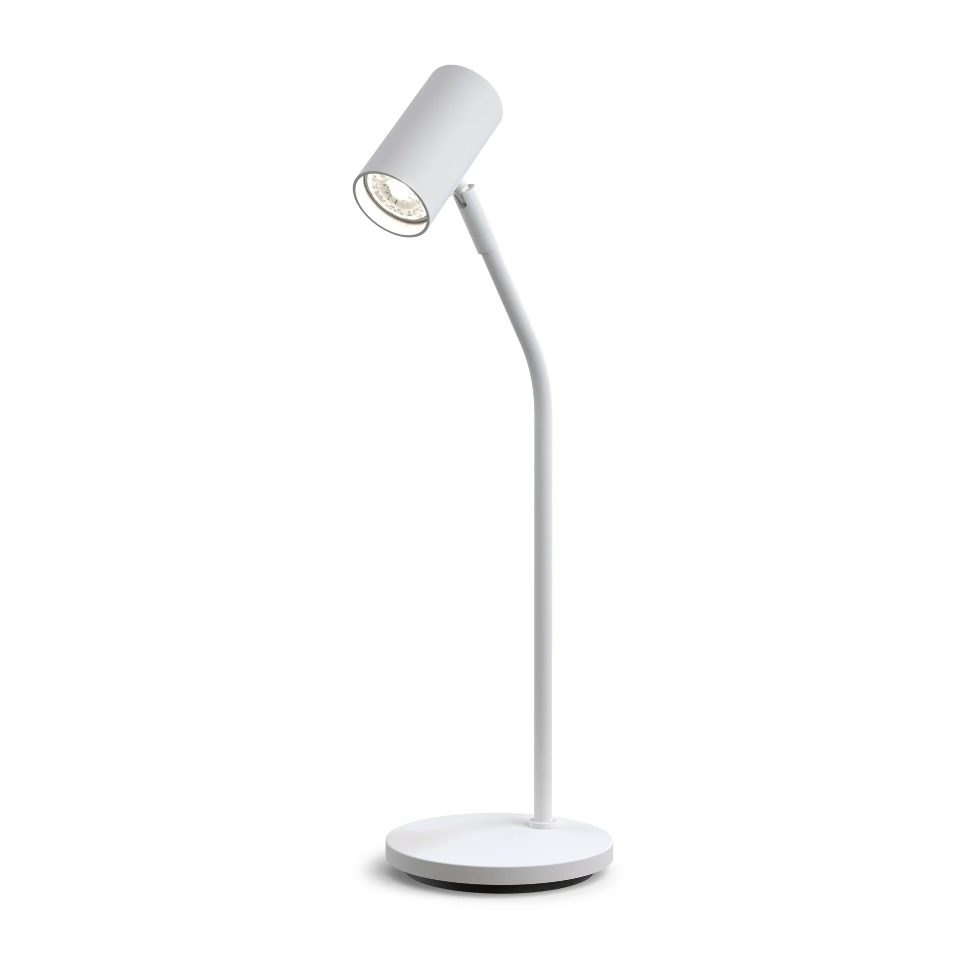 Lampe de table Tyson Ø5,5 cm, Structure blanche Belid