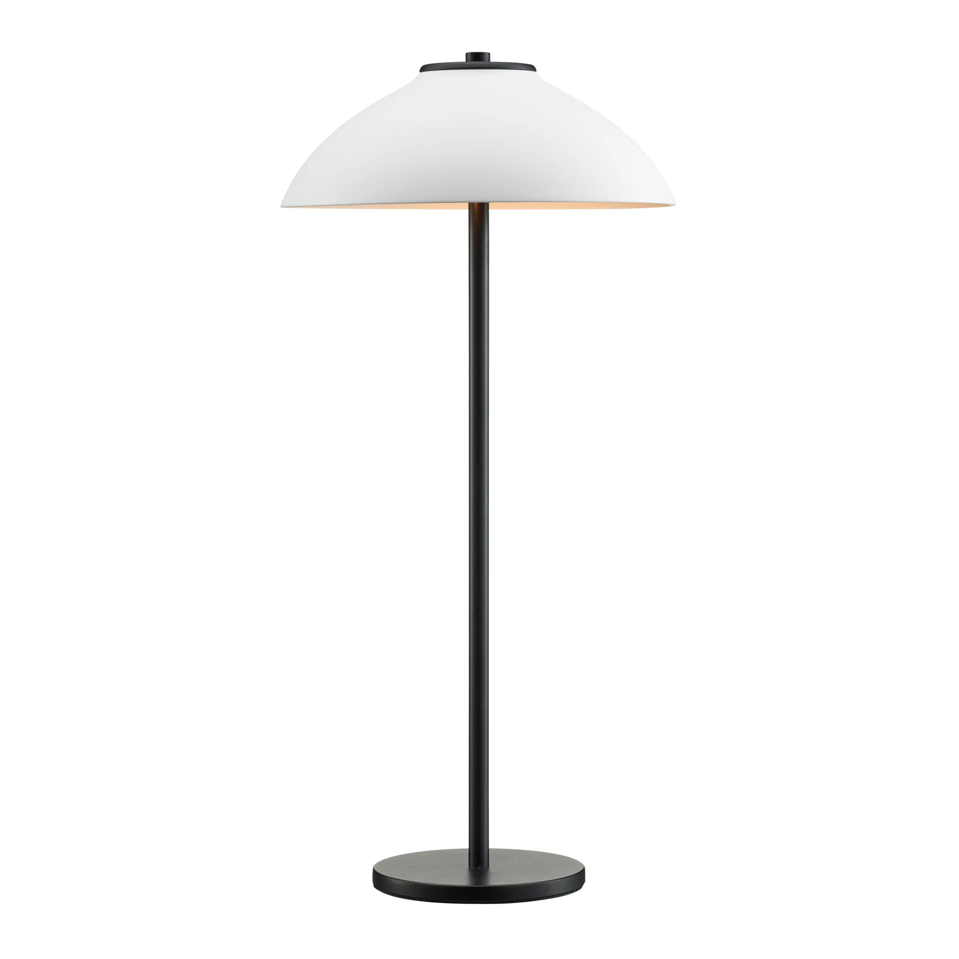 Lampe de table Vali 50 cm, Noir-blanc Belid