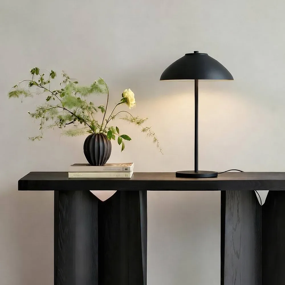 Lampe de table Vali, Noir mat, 40 cm Belid