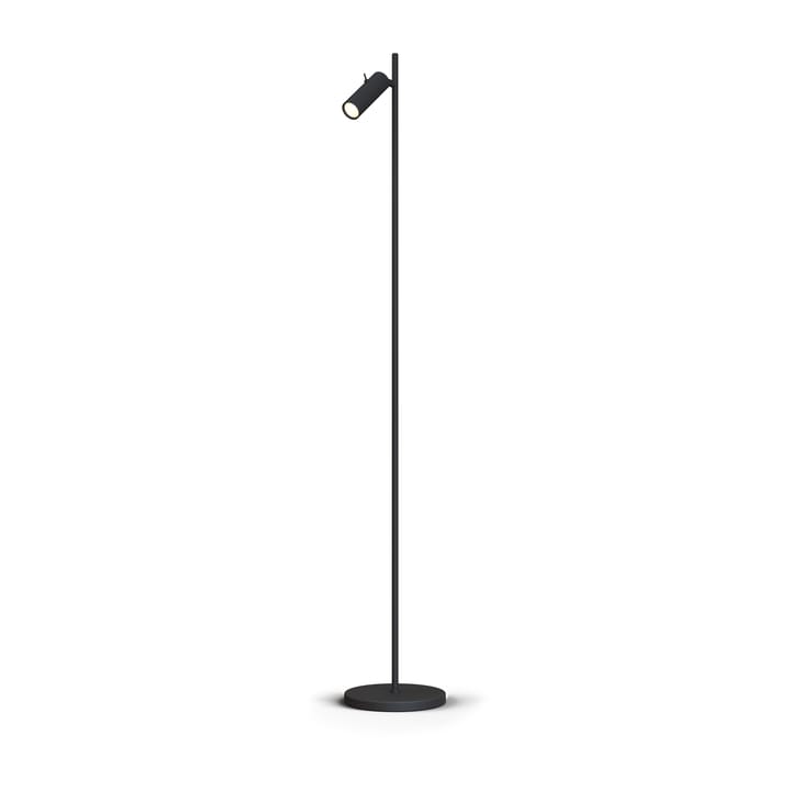 Lampe sur pied Cato Slim simple - Noir mat-LED - Belid