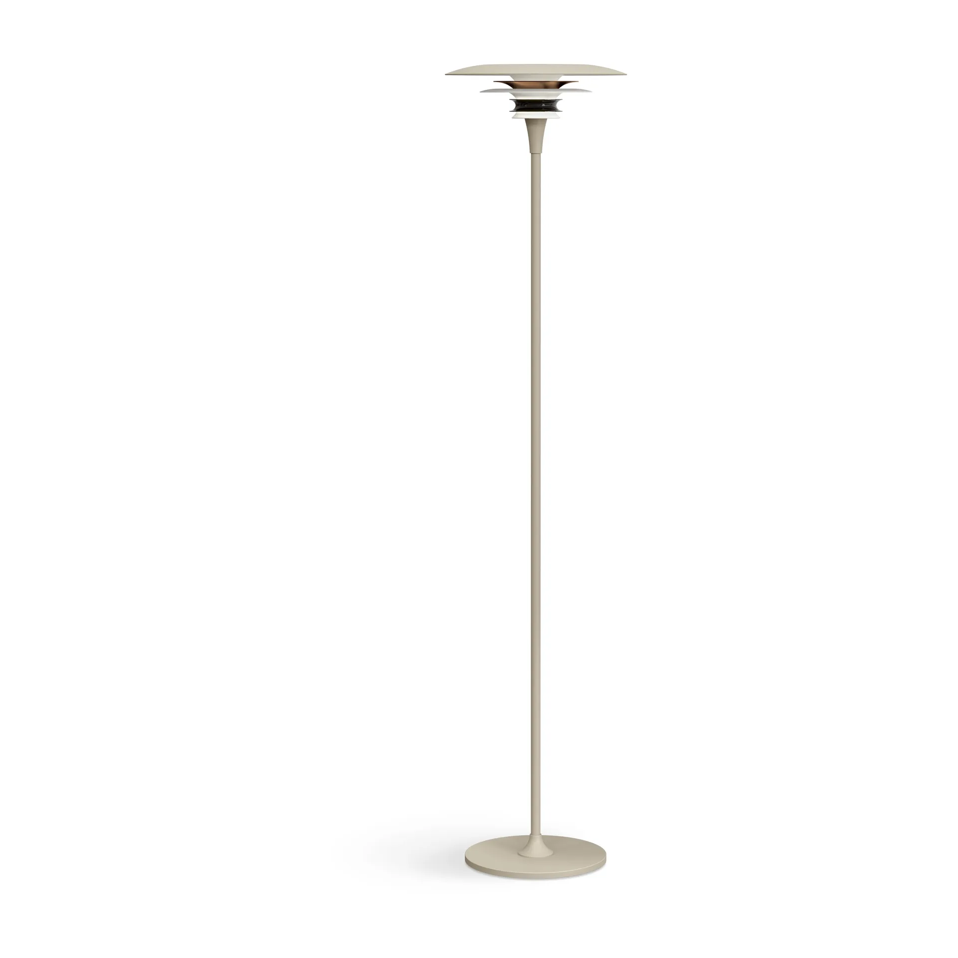 Lampe sur pied Diablo Ø30 cm, Sable-bronze métallique Belid