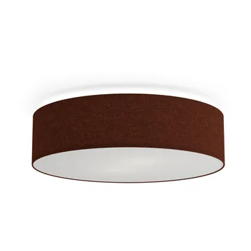 Plafonnier Soft Ø44 cm - Laine rouge rouille - Belid