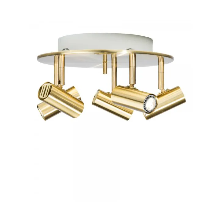 Spotlight Cato 5-fixations rond Ø29 cm - Laiton - Belid