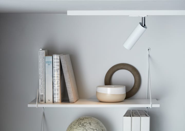 Spotlight Cato Slim Global 1 phase, Blanc mat Belid