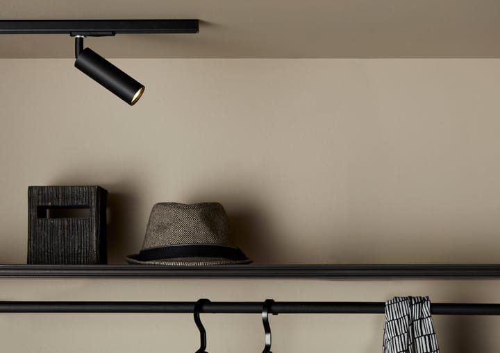 Spotlight Cato Slim Global 1 phase, Noir mat Belid