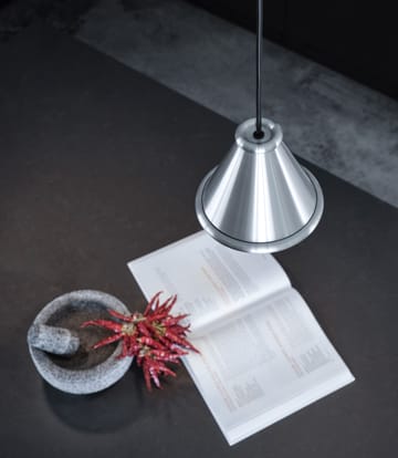 Suspension Belle Ø15 cm - Brushed aluminium - Belid
