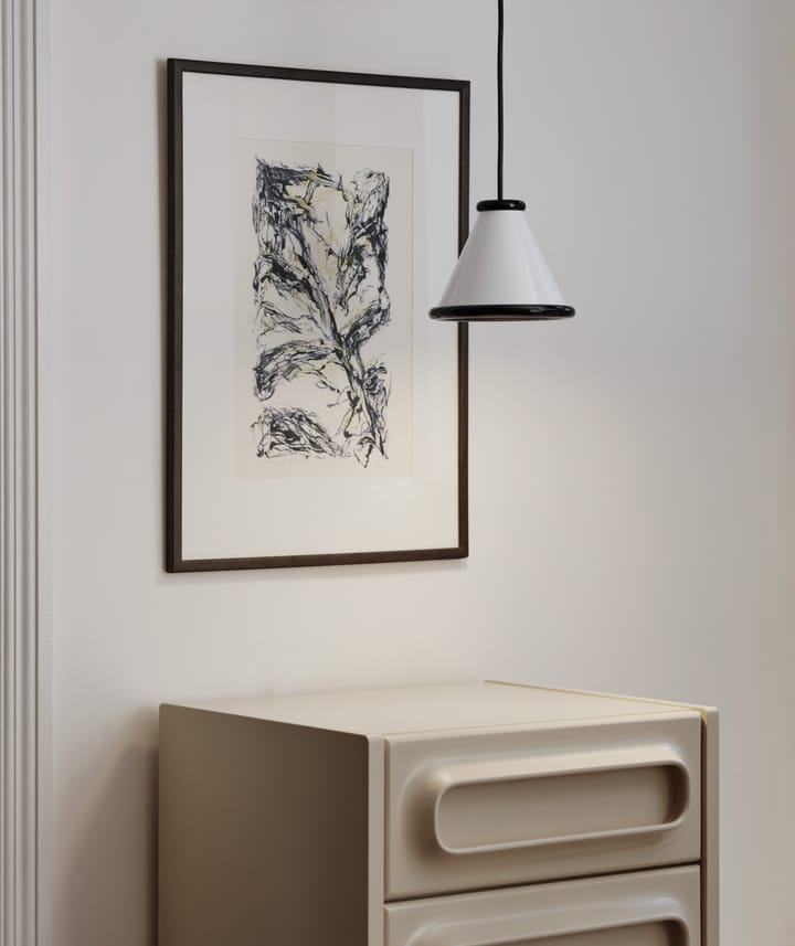 Suspension Belle Ø15 cm, Glossy white-glossy black Belid