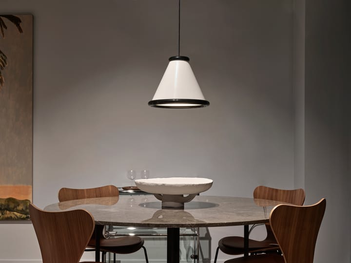 Suspension Belle Ø36 cm, Glossy white-glossy black Belid