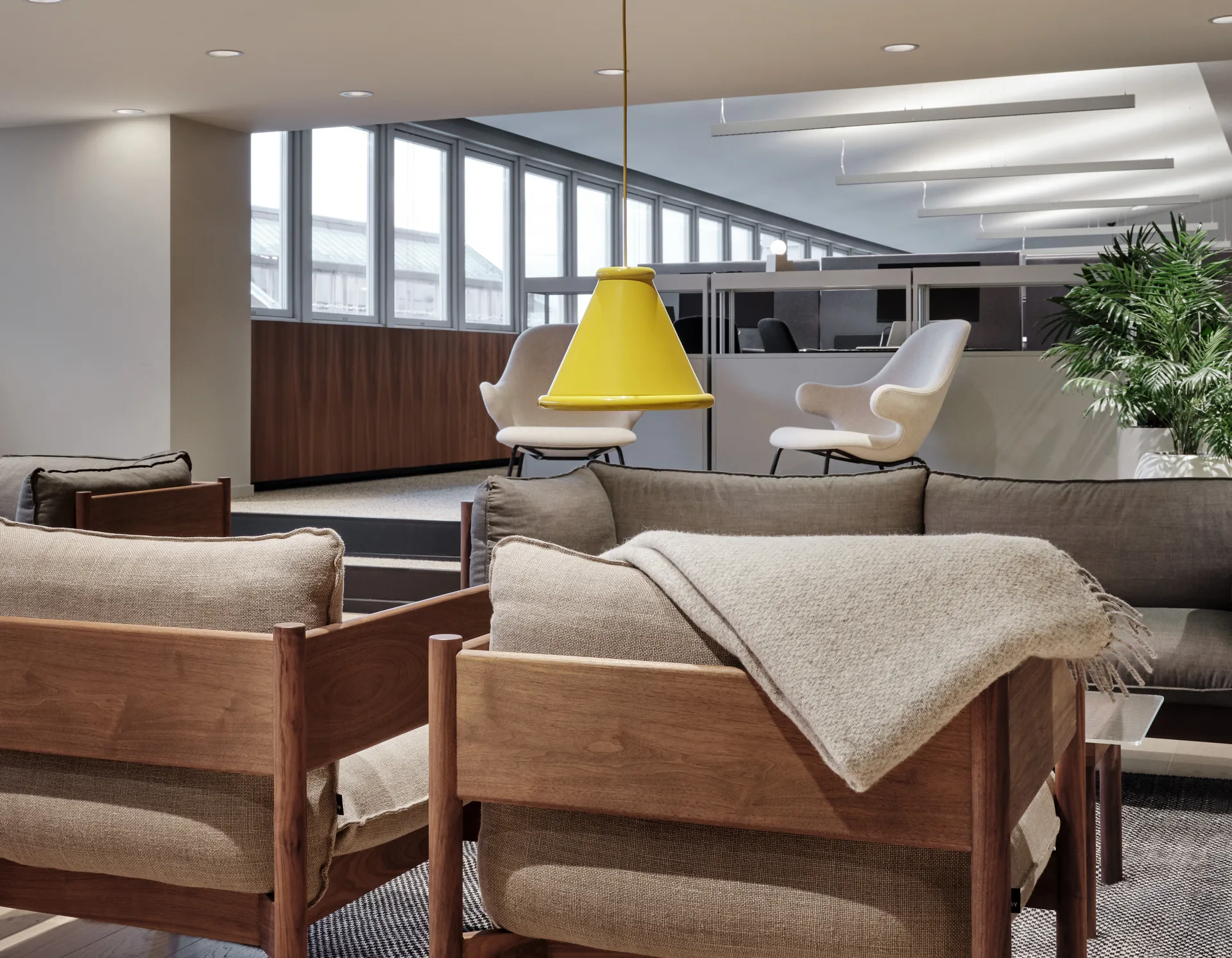 Suspension Belle Ø36 cm, Honey yellow Belid