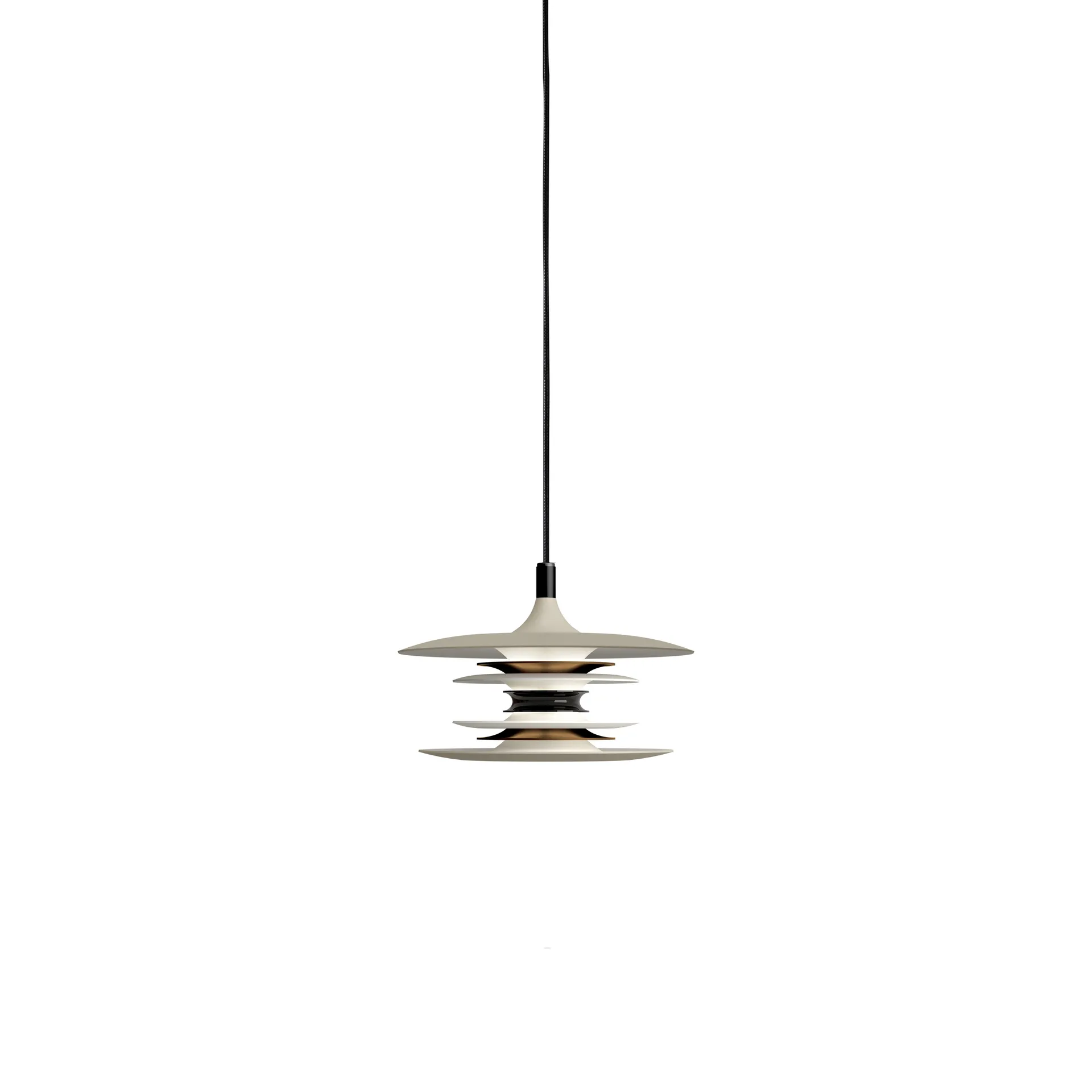 Suspension Diablo Ø20 cm, Sable-bronze métallique Belid