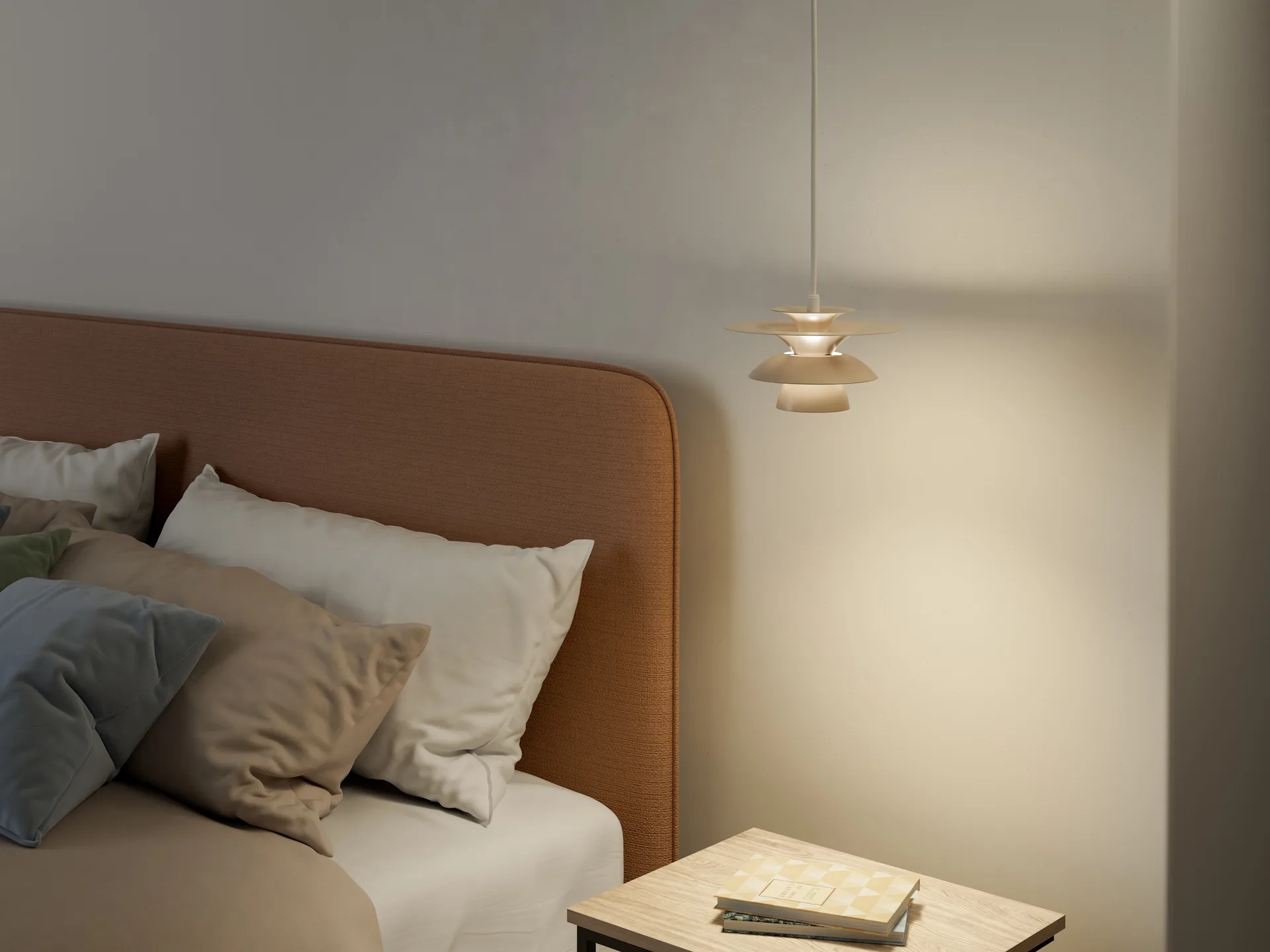 Suspension Picasso Ø18 cm, Nougat Belid