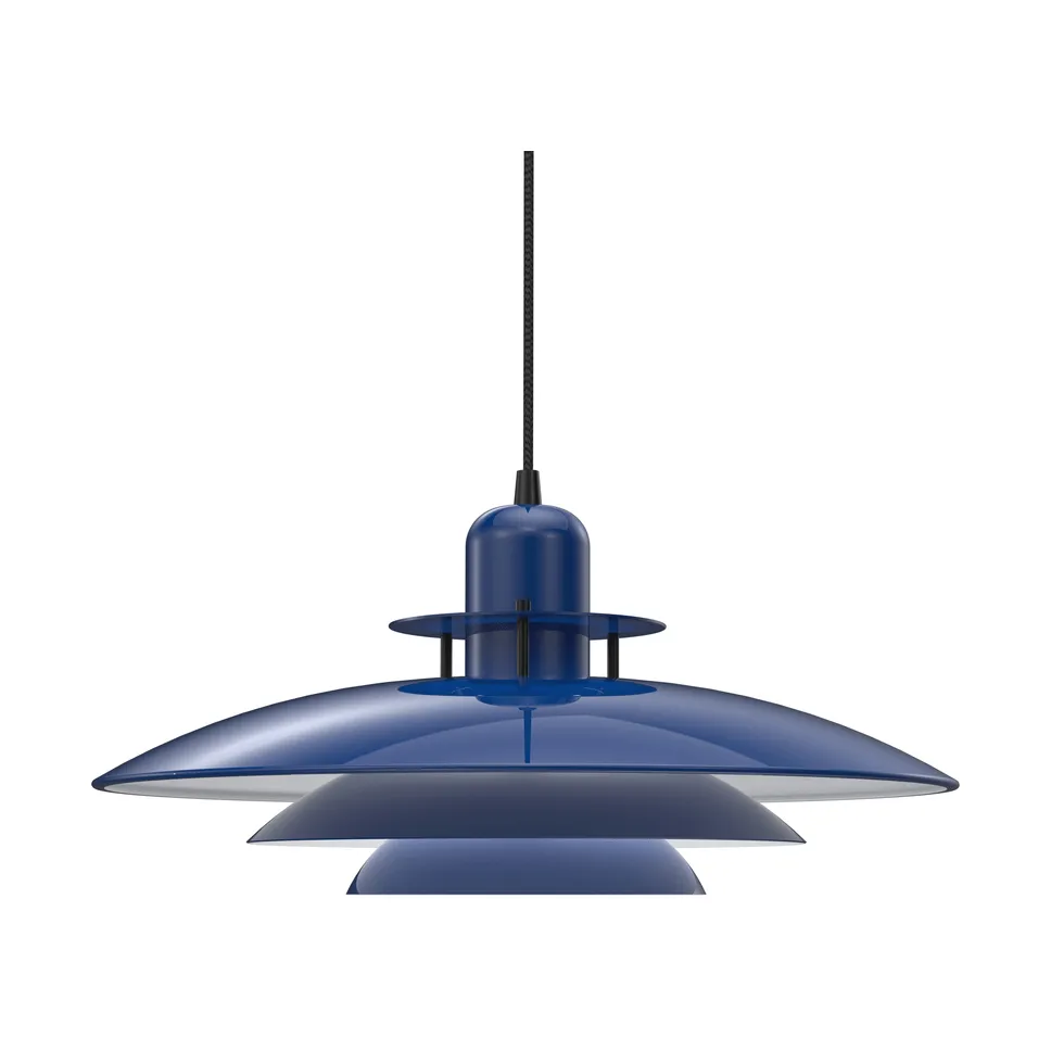 Suspension Primus Ø43 cm, Bleu profond-noir mat Belid