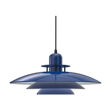 Suspension Primus Ø43 cm - Bleu profond-noir mat - Belid