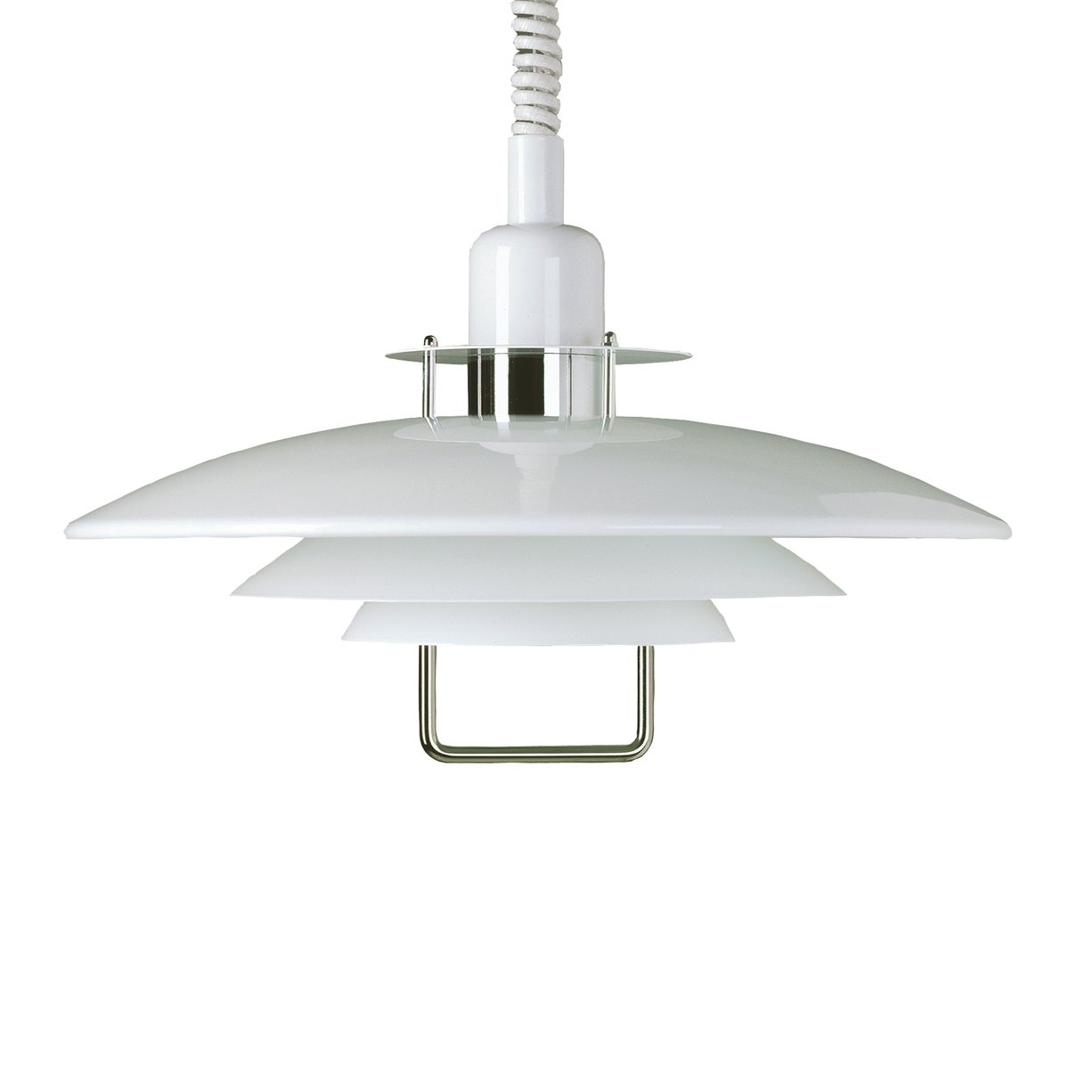 Belid Suspension Primus II o43 cm Blanc-chrome | Design Scandinave | Suspensions & lustres | Blanc