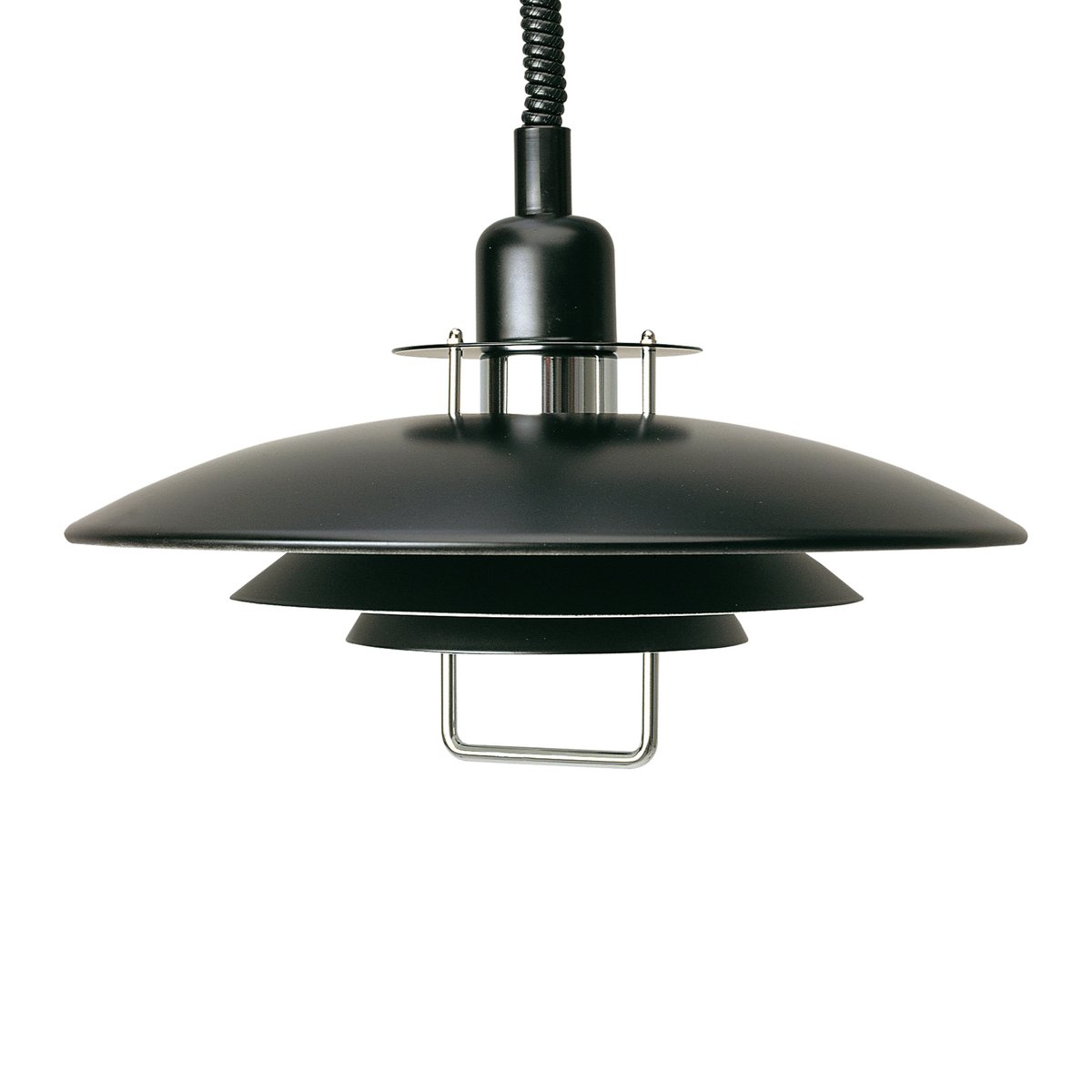 Belid Suspension Primus II o43 cm Noir-chrome | Design Scandinave | Suspensions & lustres | Noir