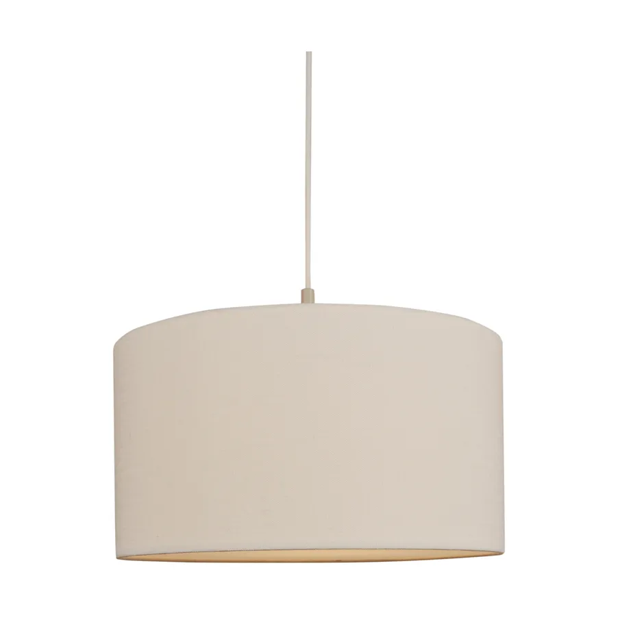Suspension Soft Ø40 cm, Lin blanc-sable, Ø44 cm Belid